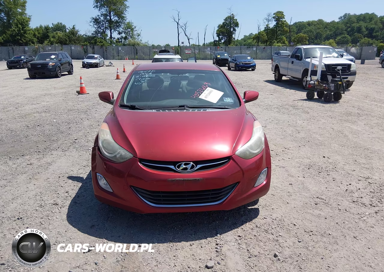 2013 Hyundai Elantra Gls VIN:5NPDH4AE4DH393344 - 11