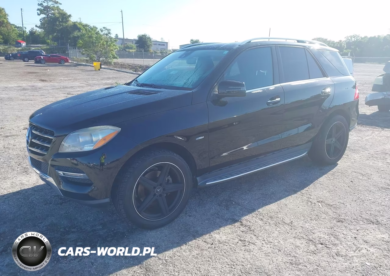 2012 Mercedes-Benz Ml 350 4Matic VIN:4JGDA5HBXCA038606 - 2