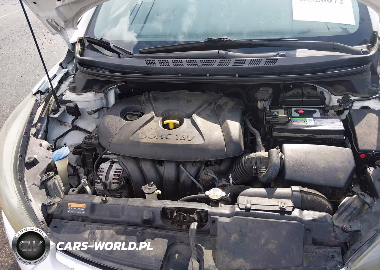 2015 Hyundai Elantra Se VIN:5NPDH4AE2FH636877 - 10