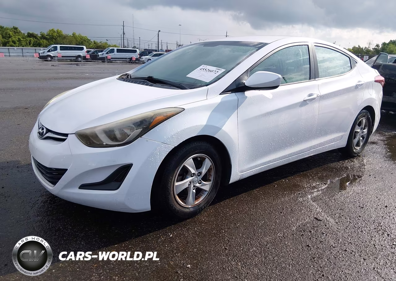 2015 Hyundai Elantra Se VIN:5NPDH4AE2FH636877 - 2