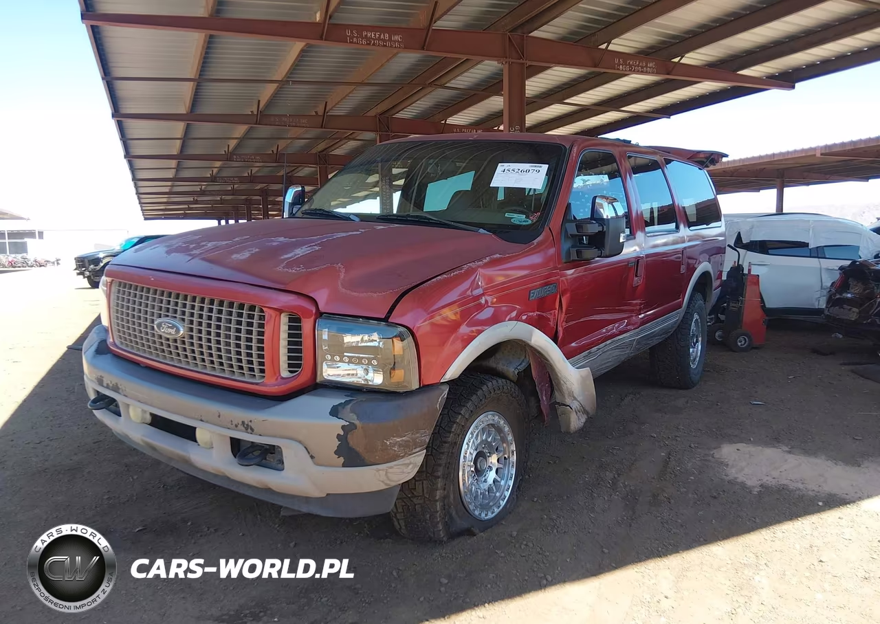 2003 Ford Excursion Eddie Bauer VIN:1FMNU44F53EA42442 - 2