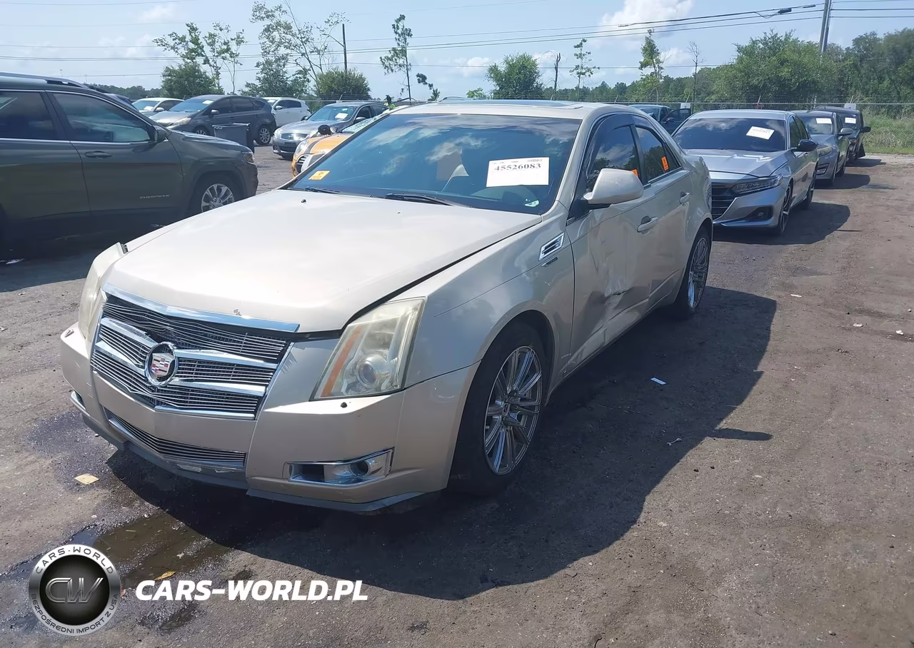 2008 Cadillac Cts Rwd W-1Sb VIN:1G6DV57VX80215420 - 2