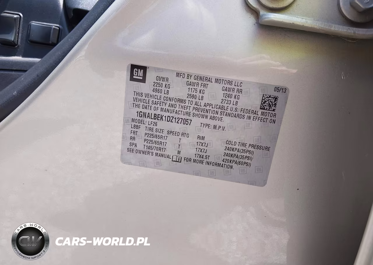 2013 Chevrolet Equinox Ls VIN:1GNALBEK1DZ127057 - 9