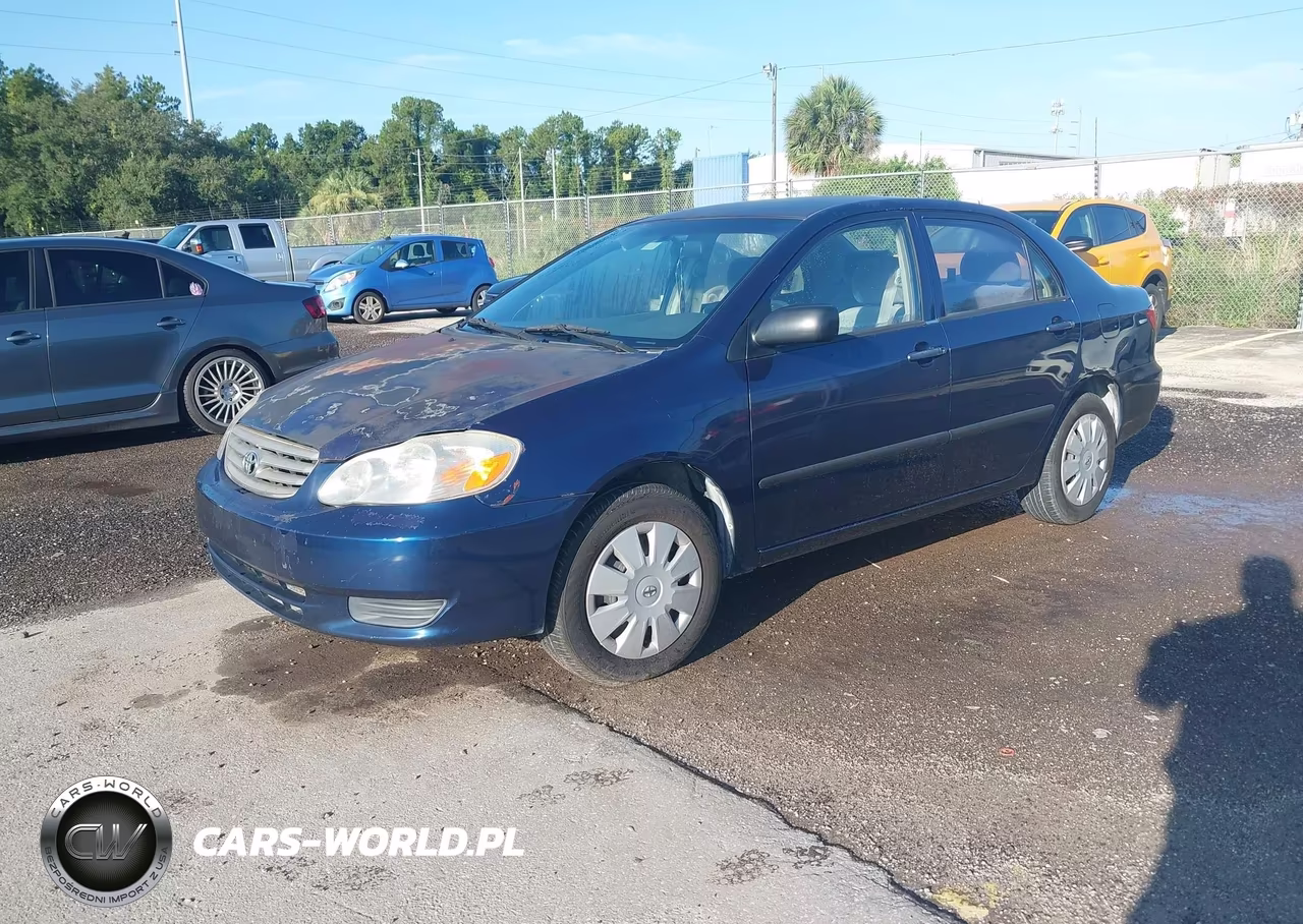 2003 Toyota Corolla Ce VIN:JTDBR32E130010047 - 2