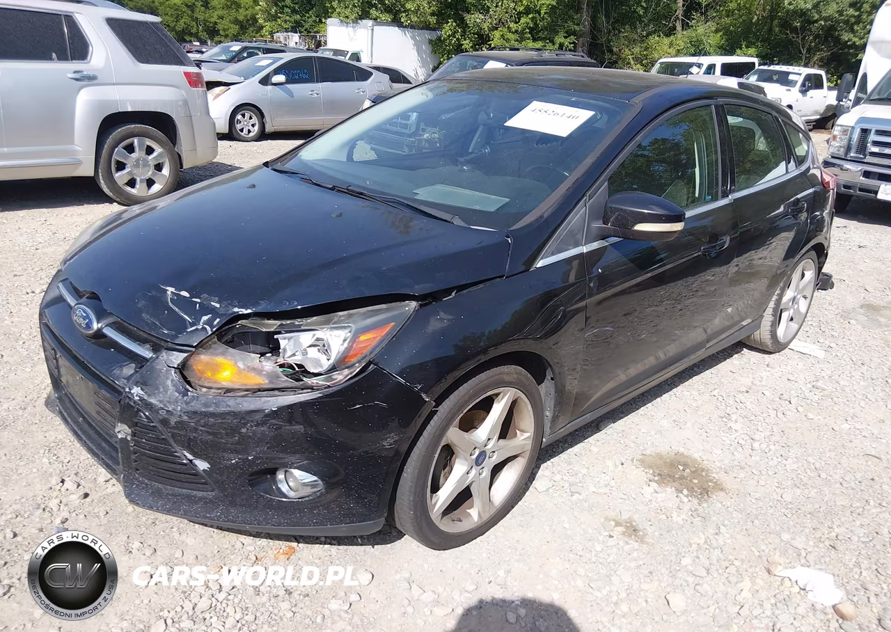 2014 Ford Focus Titanium VIN:1FADP3N26EL293620 - 2
