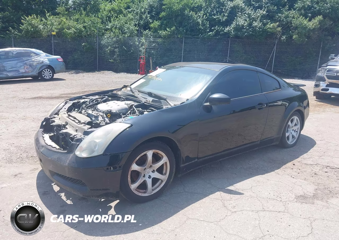 2003 Infiniti G35 Base W-Leather VIN:JNKCV54E73M206607 - 2
