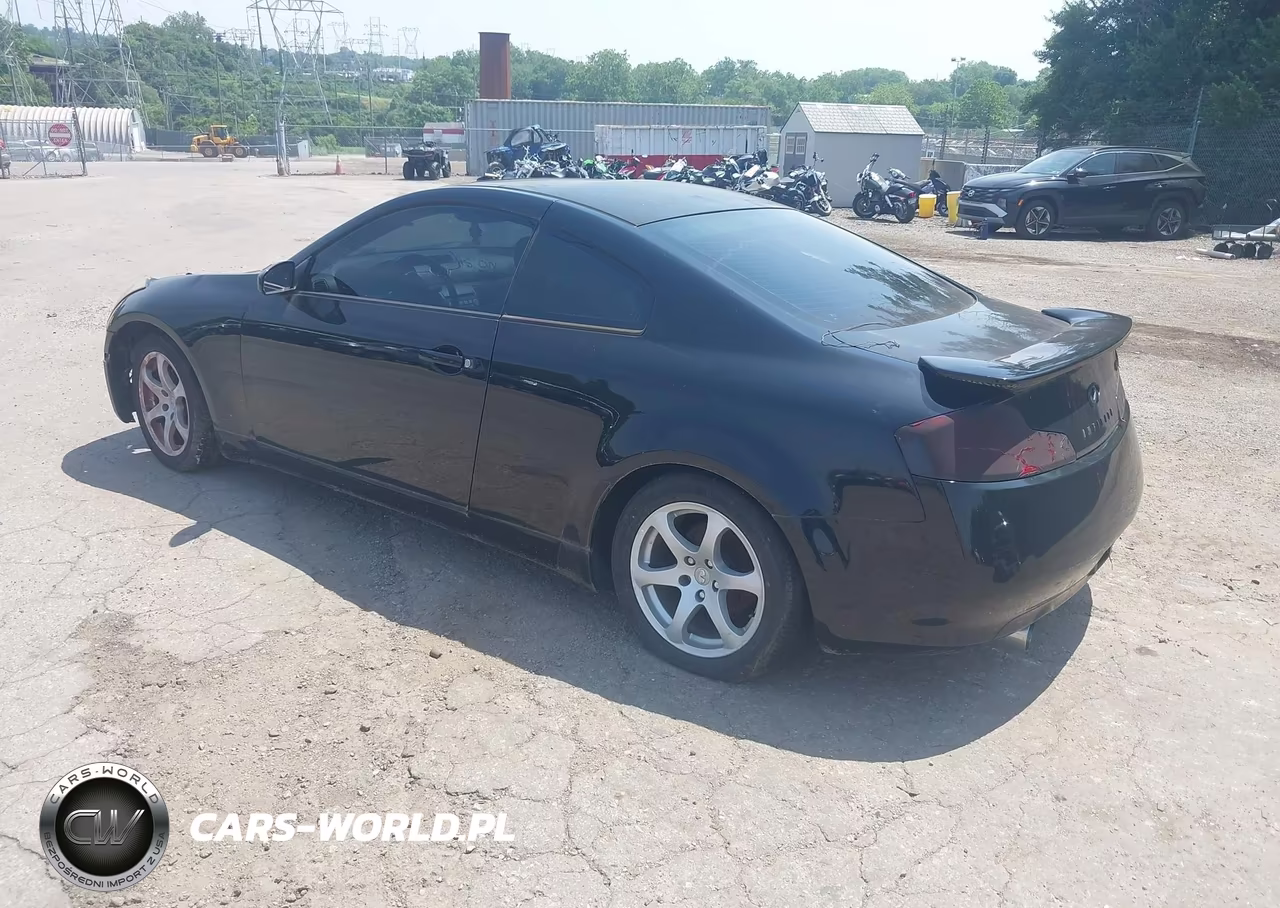2003 Infiniti G35 Base W-Leather VIN:JNKCV54E73M206607 - 3