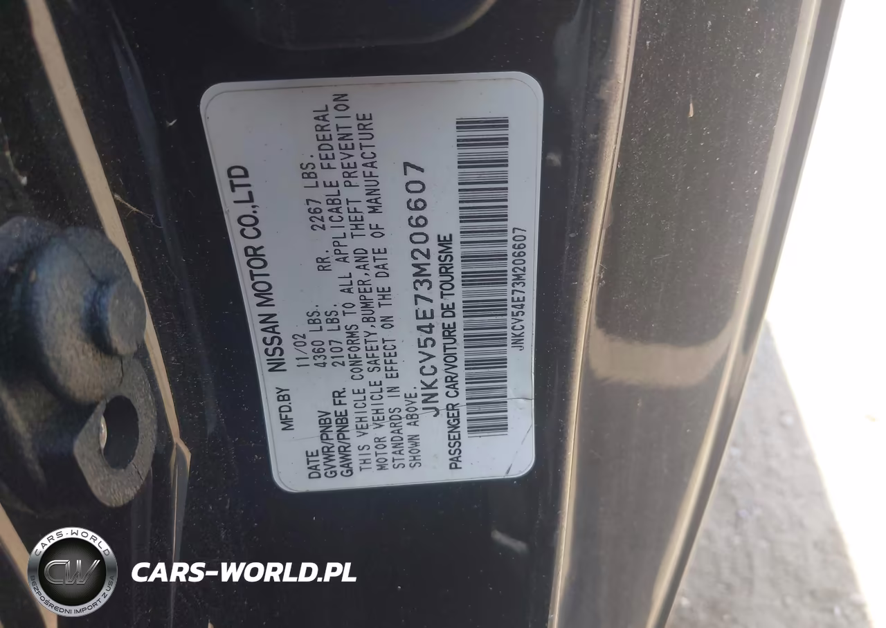 2003 Infiniti G35 Base W-Leather VIN:JNKCV54E73M206607 - 9