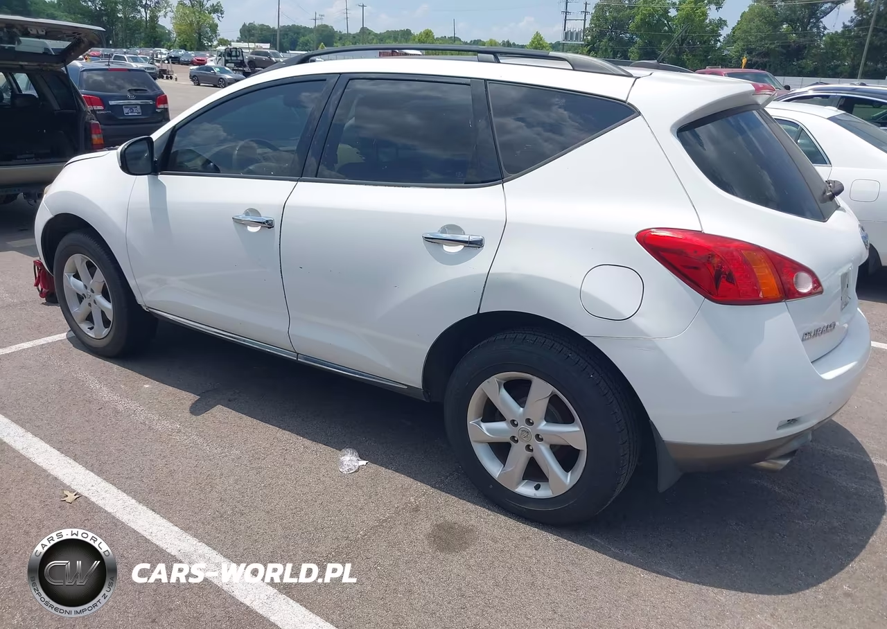 2009 Nissan Murano Sl VIN:JN8AZ18U69W018332 - 3
