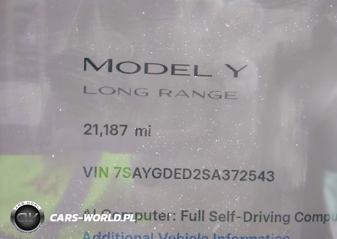 2025 Tesla Model Y Long Range Dual Motor Rear-Wheel Drive VIN:7SAYGDED2SA372543 - 15