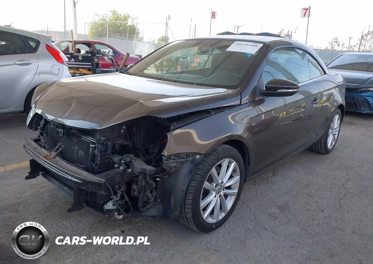 2012 Volkswagen Eos Komfort VIN:WVWBW7AH5CV008851 - 2