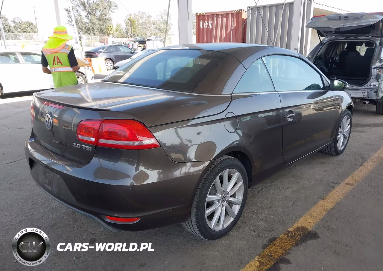 2012 Volkswagen Eos Komfort VIN:WVWBW7AH5CV008851 - 4