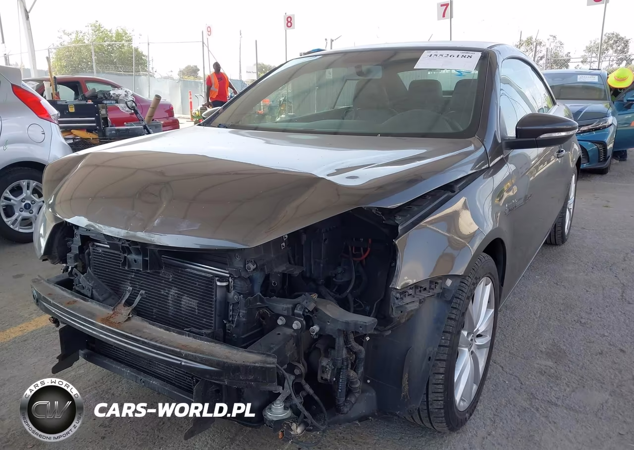 2012 Volkswagen Eos Komfort VIN:WVWBW7AH5CV008851 - 6