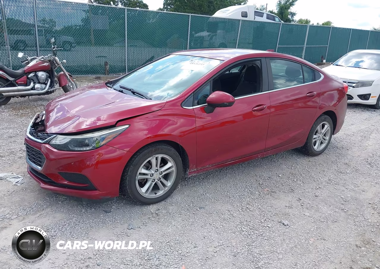 2017 Chevrolet Cruze Lt Auto VIN:1G1BE5SM4H7134433 - 2