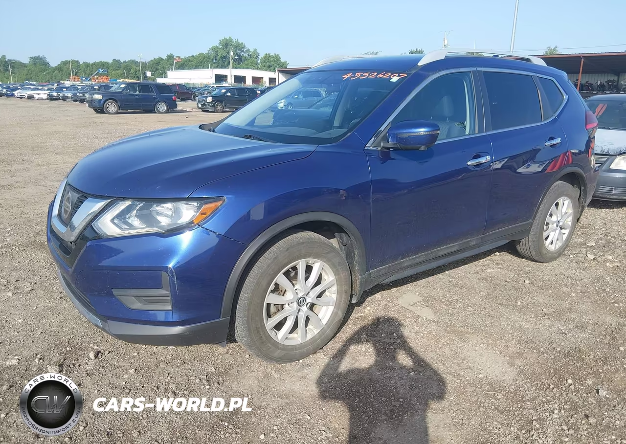 2017 Nissan Rogue Sv VIN:5N1AT2MV2HC833124 - 2