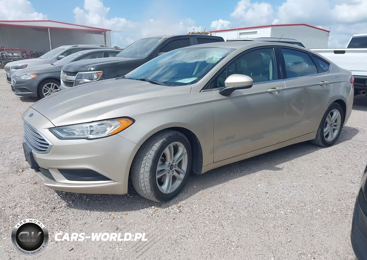 2018 Ford Fusion Hybrid S VIN:3FA6P0UU6JR100887 - 2