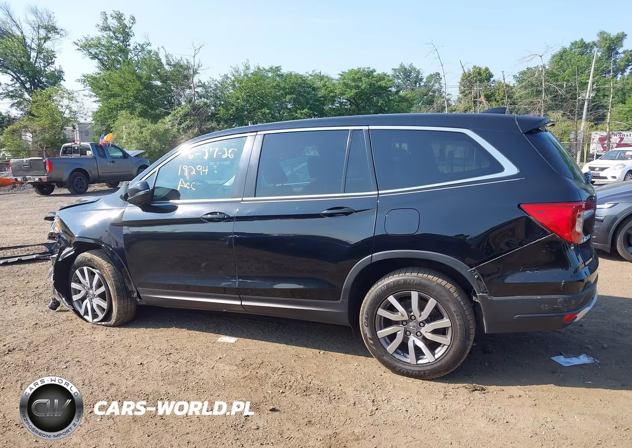 2022 Honda Pilot Awd Ex-L VIN:5FNYF6H5XNB087547 - 14
