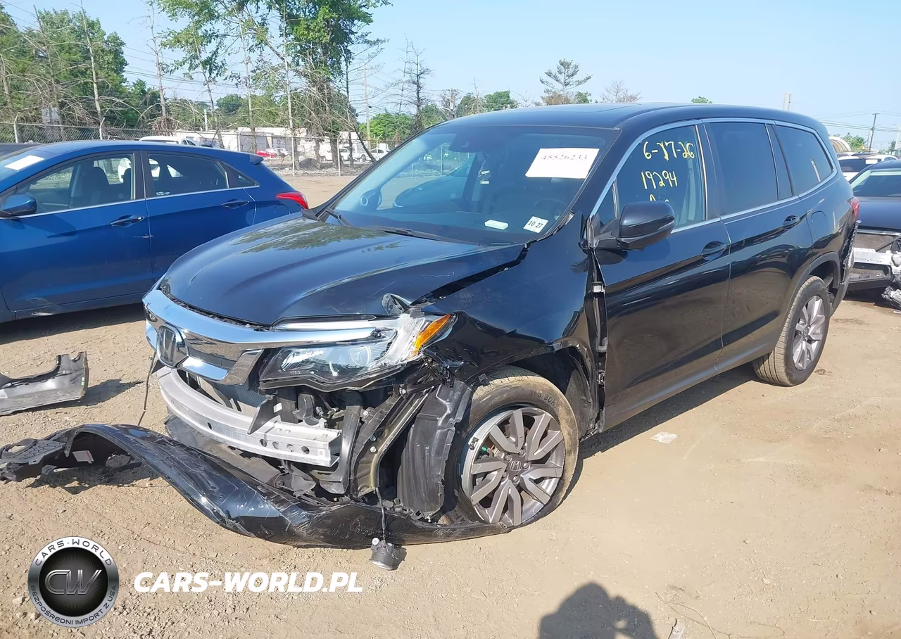 2022 Honda Pilot Awd Ex-L VIN:5FNYF6H5XNB087547 - 2