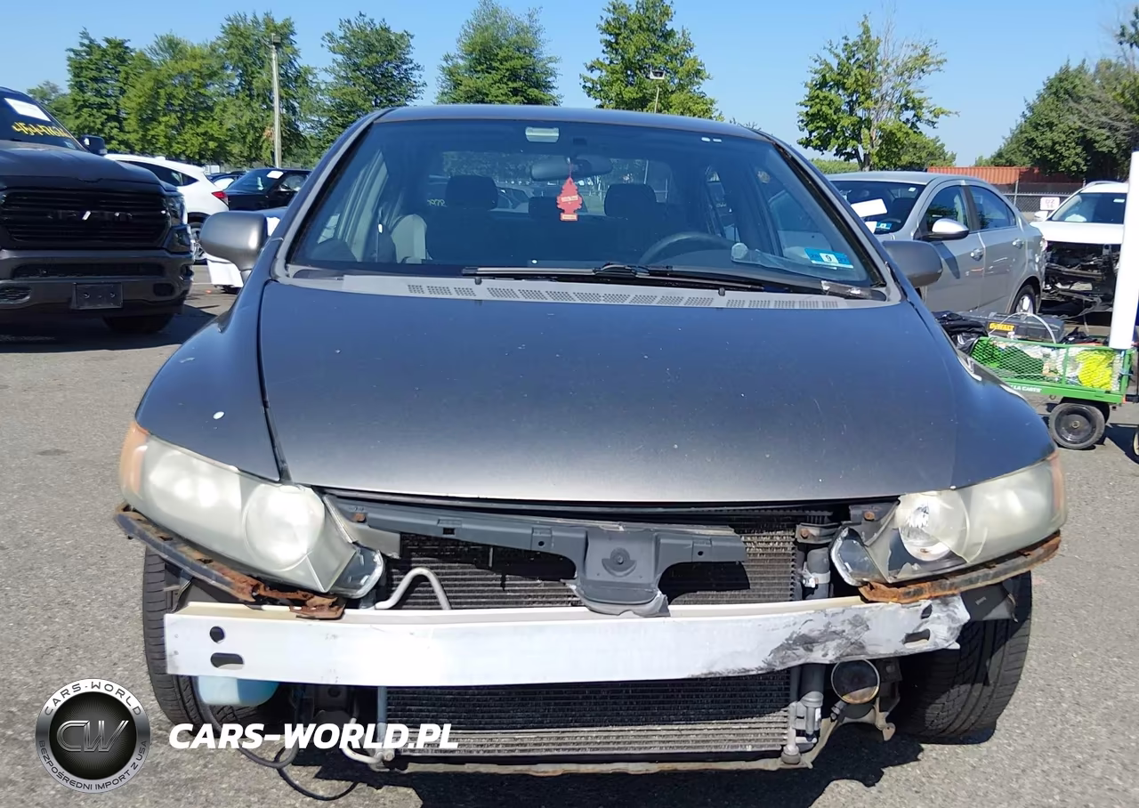 2007 Honda Civic Lx VIN:2HGFA16567H300097 - 6