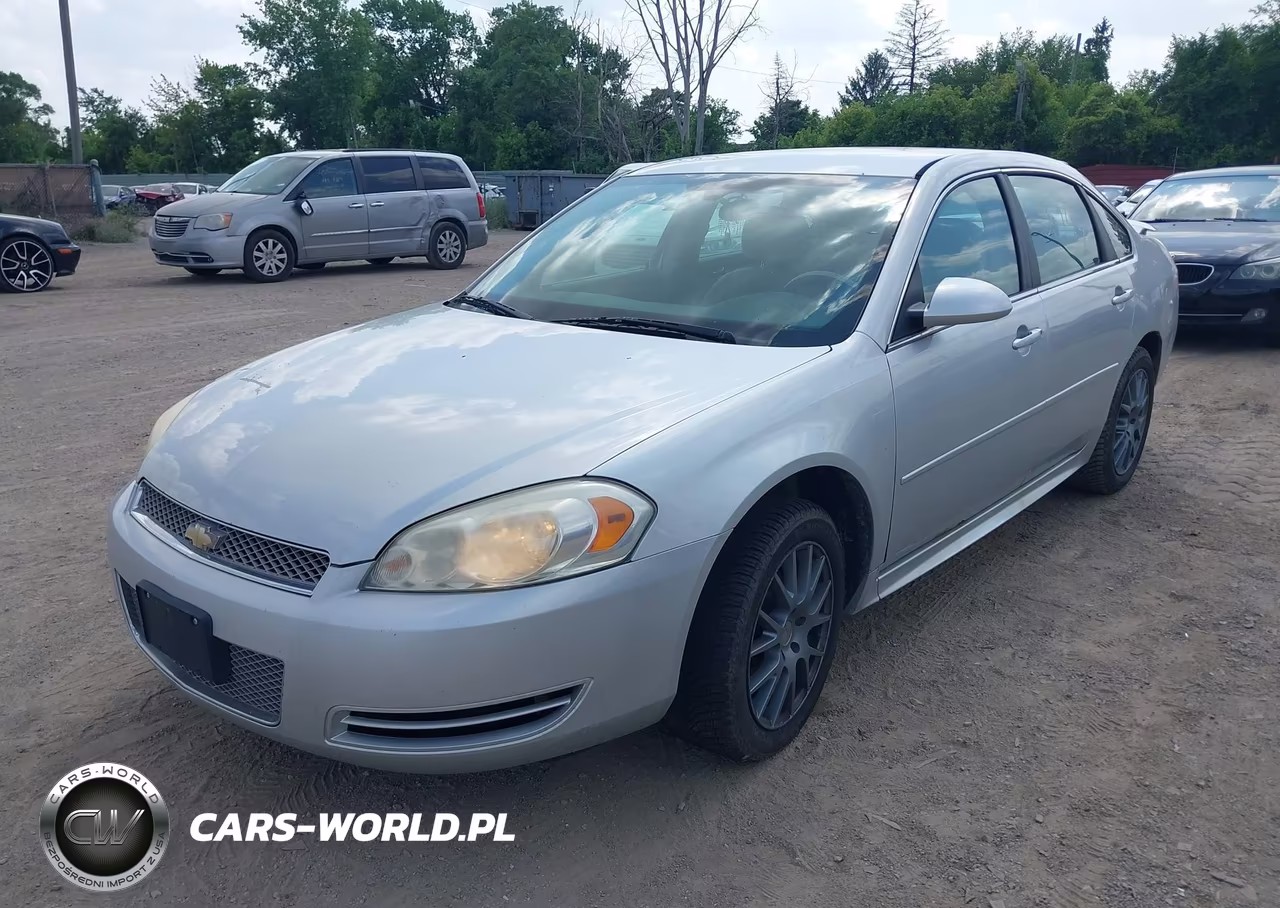 2012 Chevrolet Impala Lt VIN:2G1WG5E34C1112744 - 2