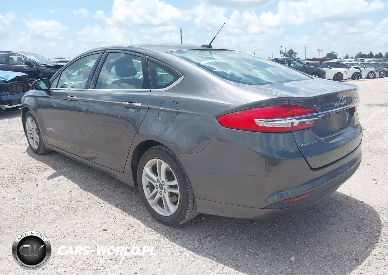 2018 Ford Fusion Hybrid S VIN:3FA6P0UU7JR278856 - 3