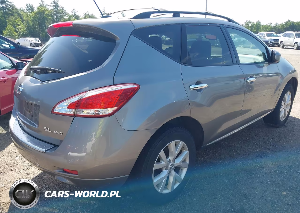 2011 Nissan Murano Sl VIN:JN8AZ1MW1BW178650 - 4