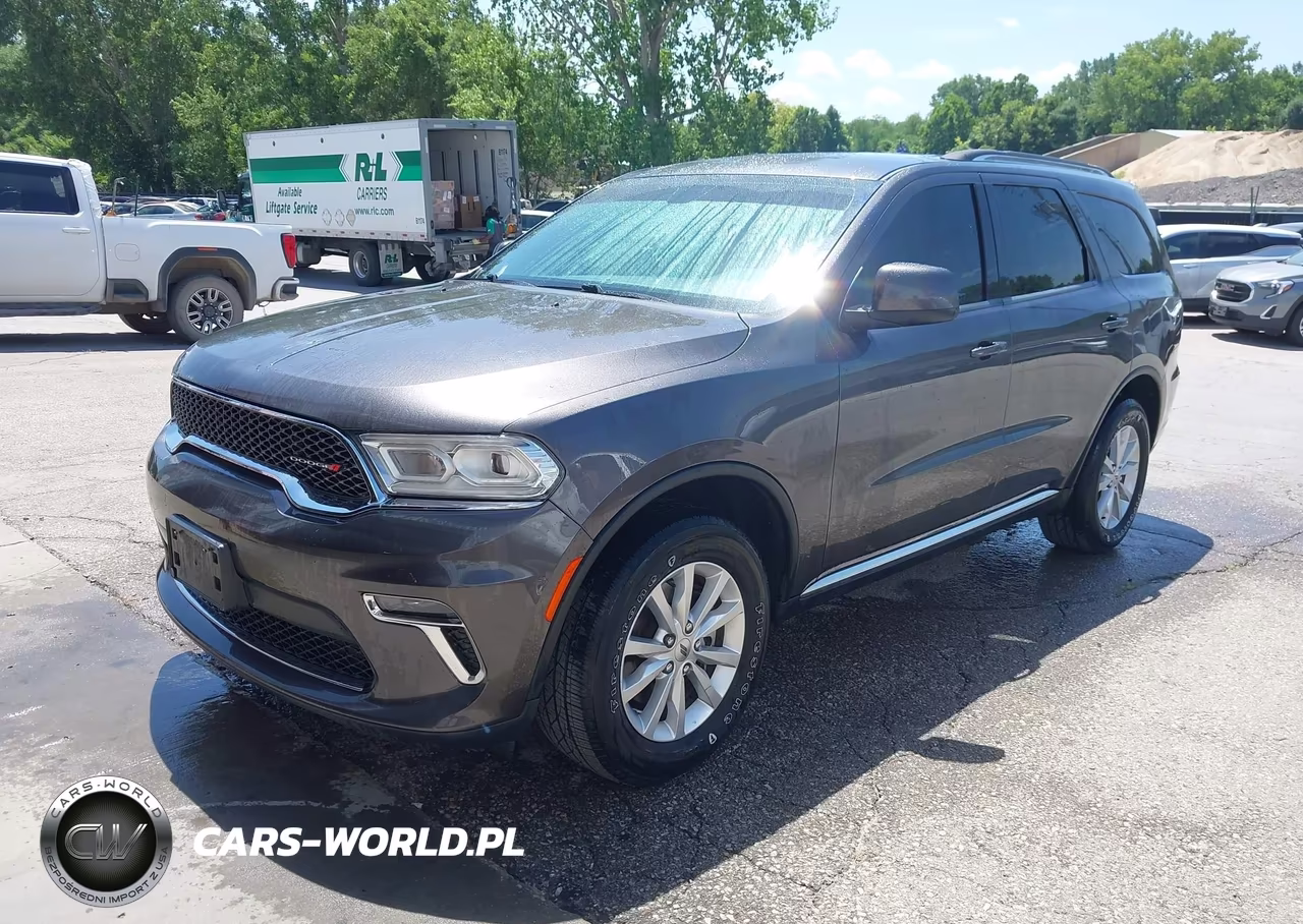 2021 Dodge Durango Sxt Plus Awd VIN:1C4RDJAG2MC762408 - 2