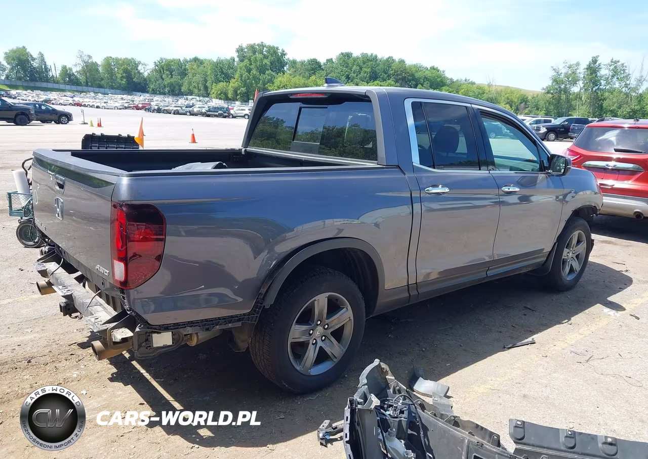 2022 Honda Ridgeline Rtl-E VIN:5FPYK3F71NB004187 - 4