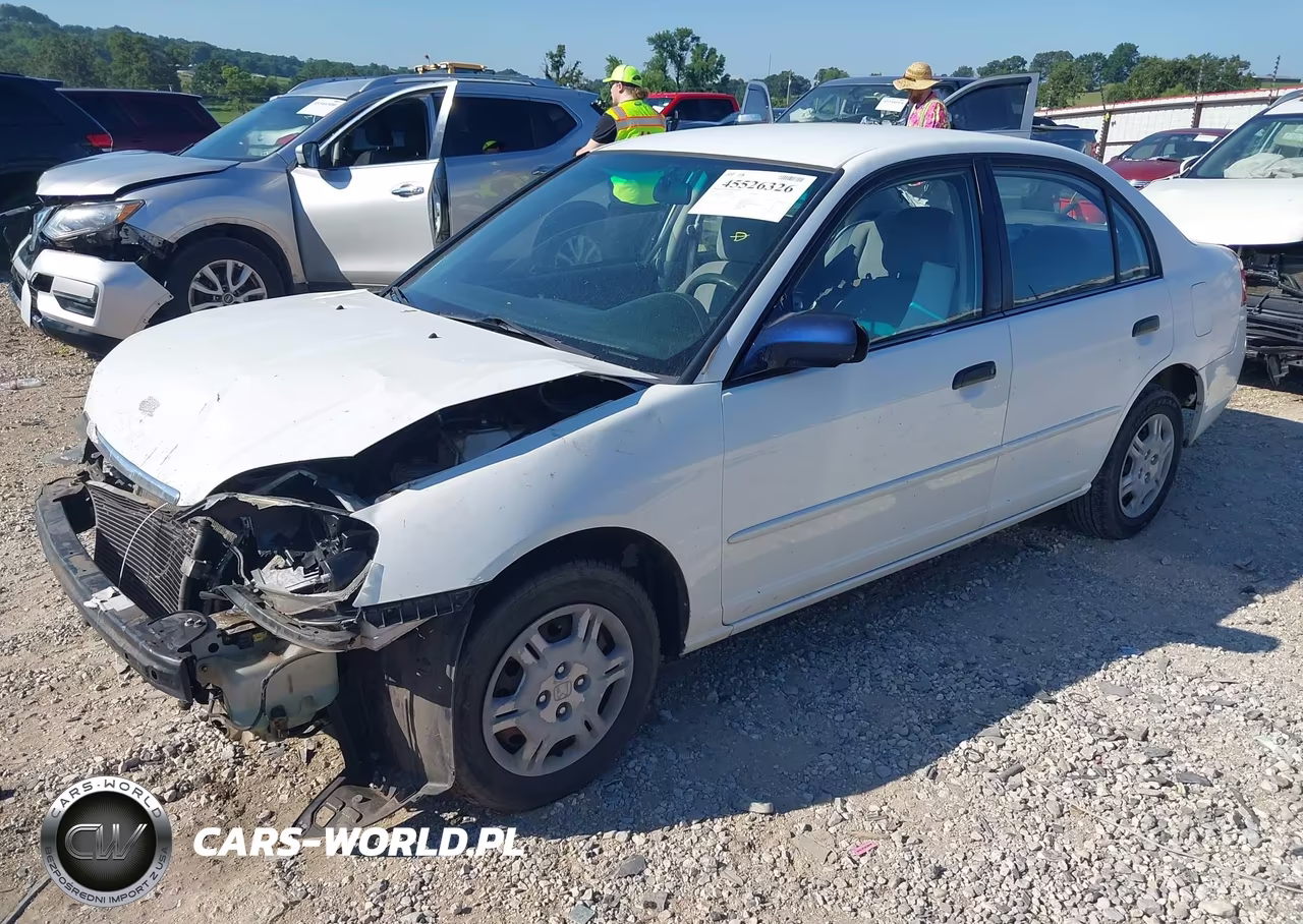 2001 Honda Civic Lx VIN:JHMES16541S012049 - 2