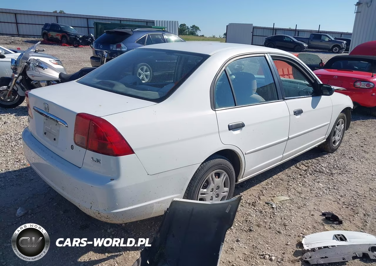 2001 Honda Civic Lx VIN:JHMES16541S012049 - 4
