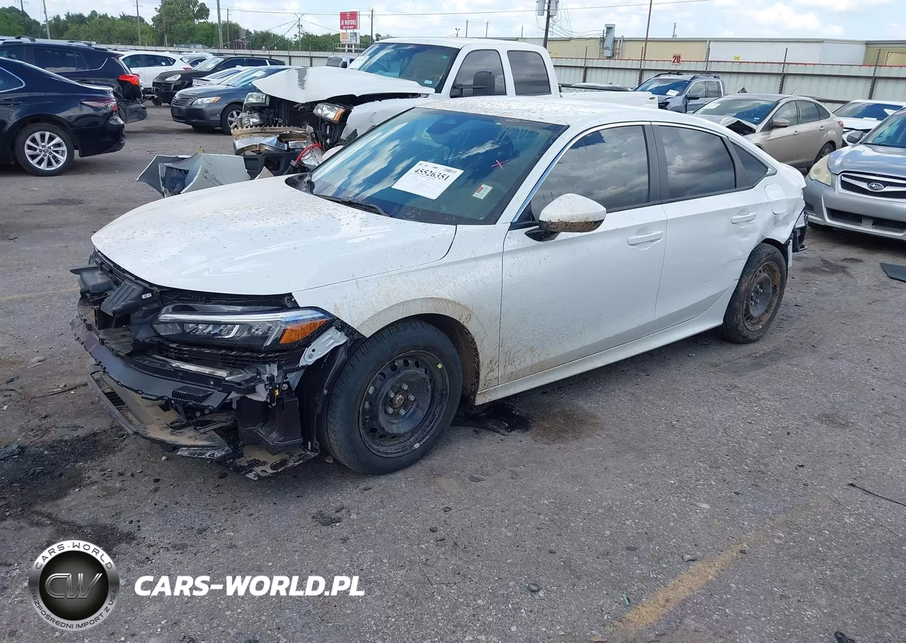 2026 Honda Civic Lx VIN:2HGFE2F2XTH597286 - 2