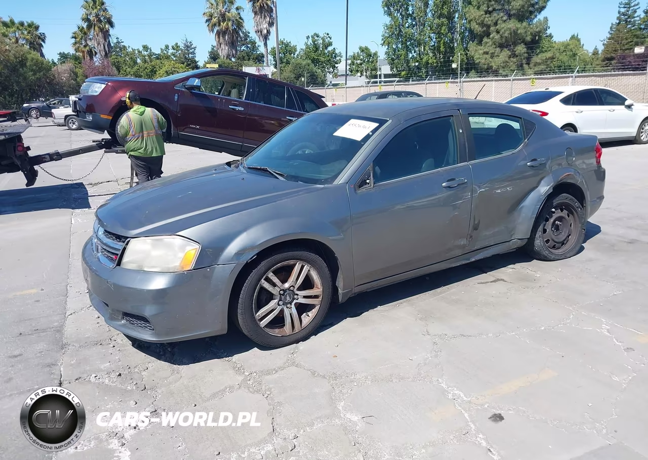 2012 Dodge Avenger Se VIN:1C3CDZAB0CN217081 - 2