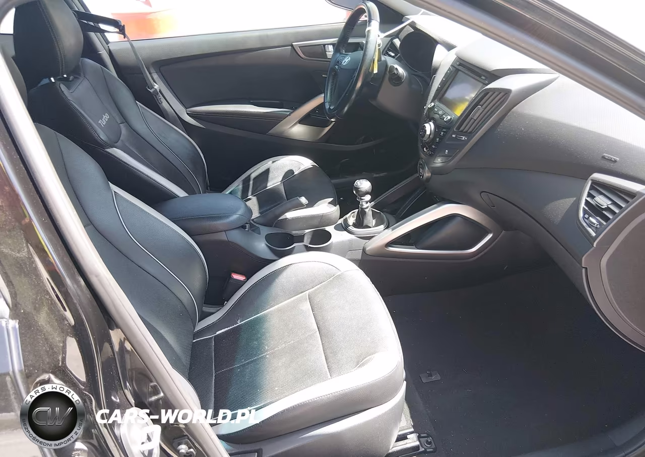 2014 Hyundai Veloster Turbo W-Black VIN:KMHTC6AEXEU191696 - 5