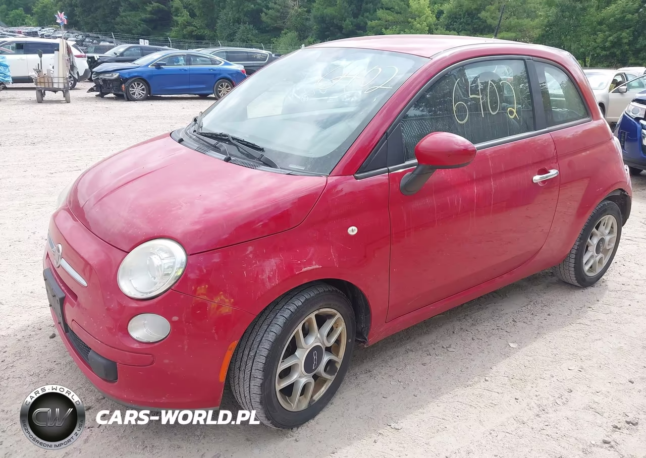 2013 Fiat 500 Pop VIN:3C3CFFAR3DT611214 - 2
