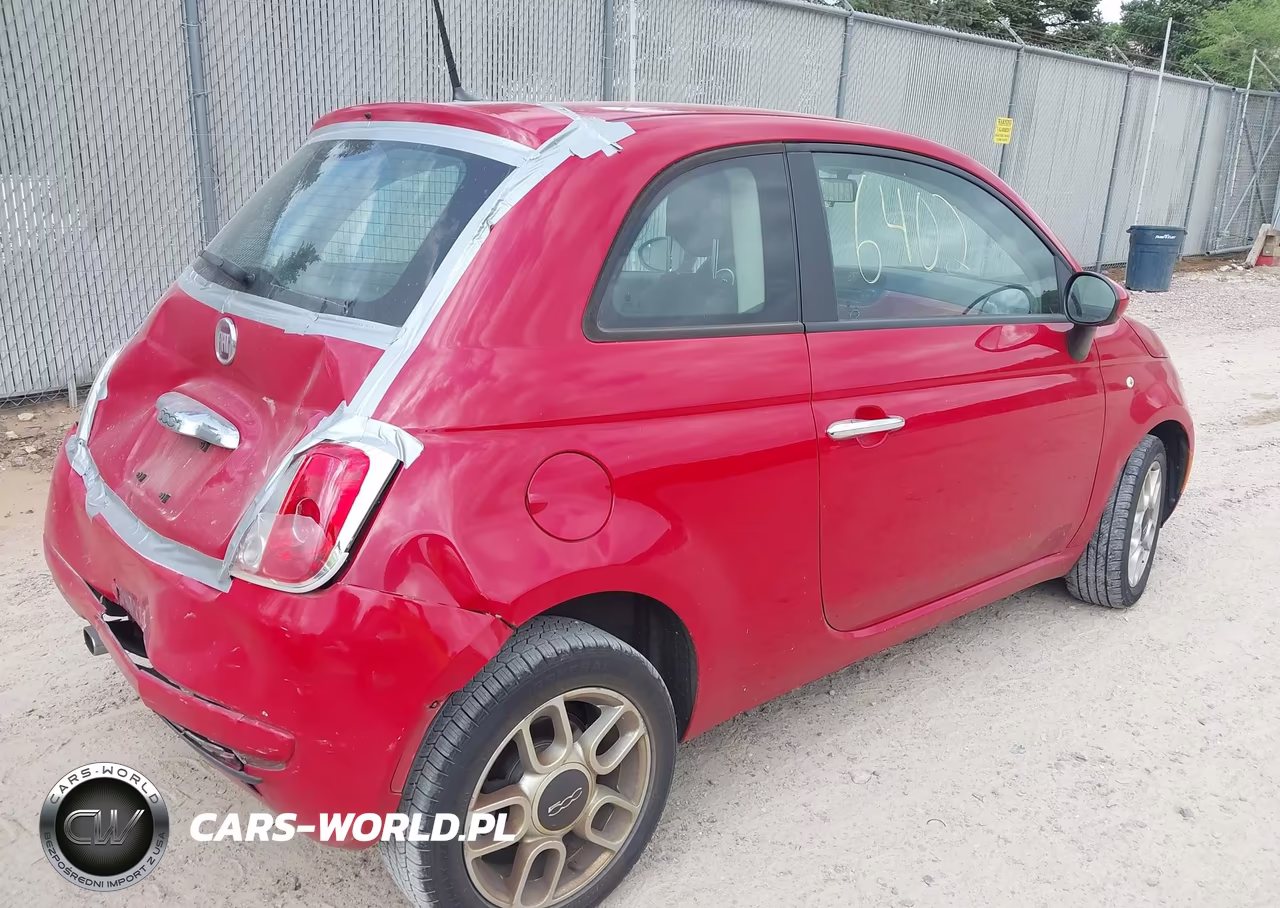 2013 Fiat 500 Pop VIN:3C3CFFAR3DT611214 - 4