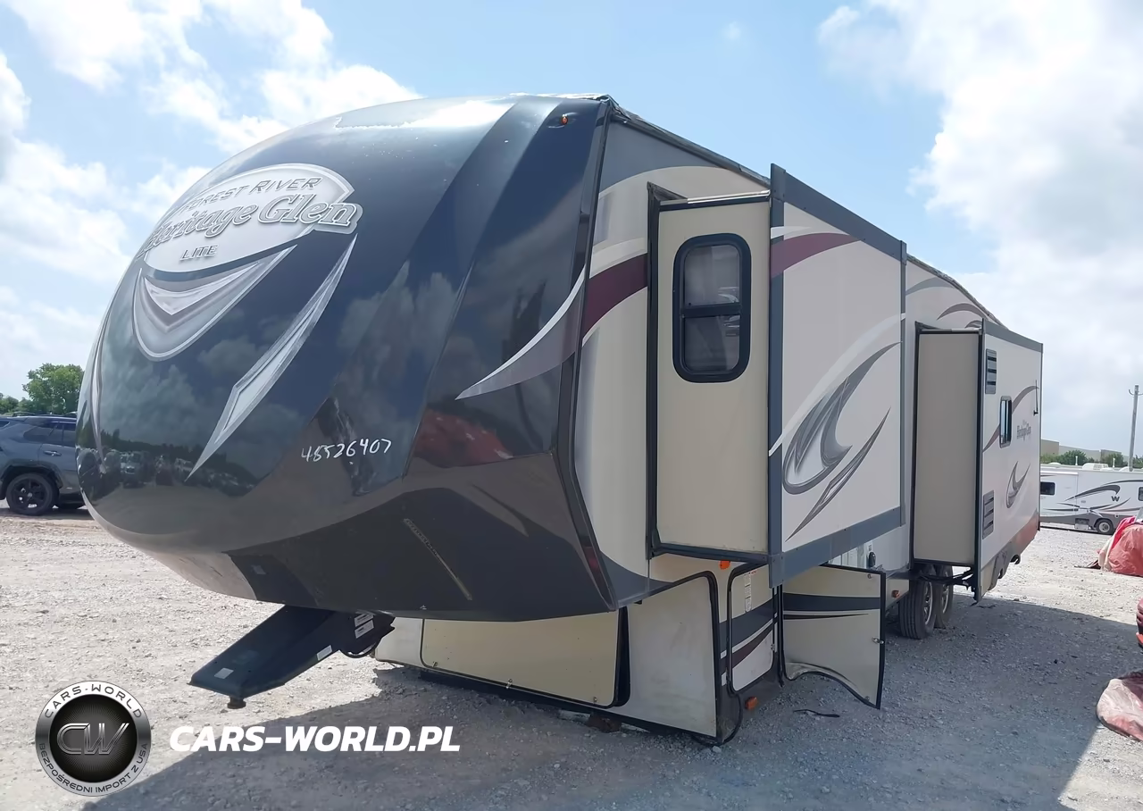 2015 Wildwood Heritage Glen Lite 3 VIN:4X4FWBK25FU007718 - 2