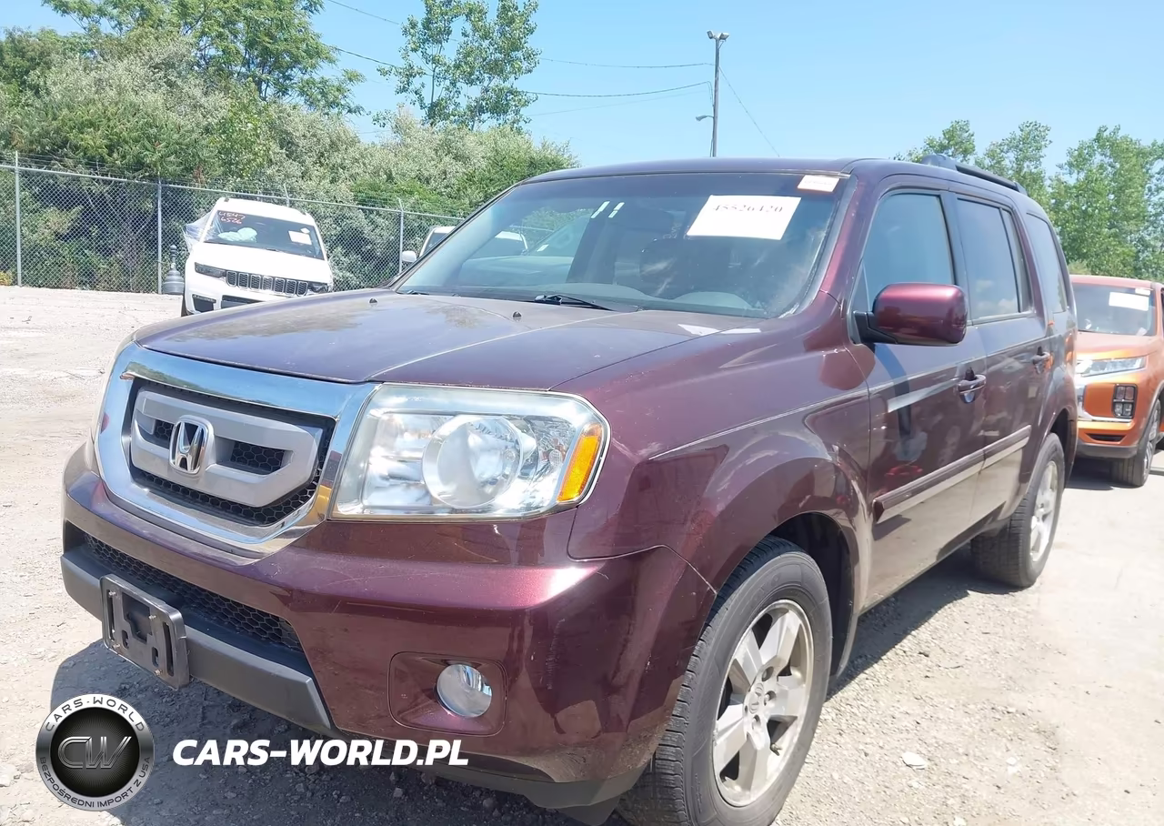 2011 Honda Pilot Ex-L VIN:5FNYF4H56BB082443 - 2
