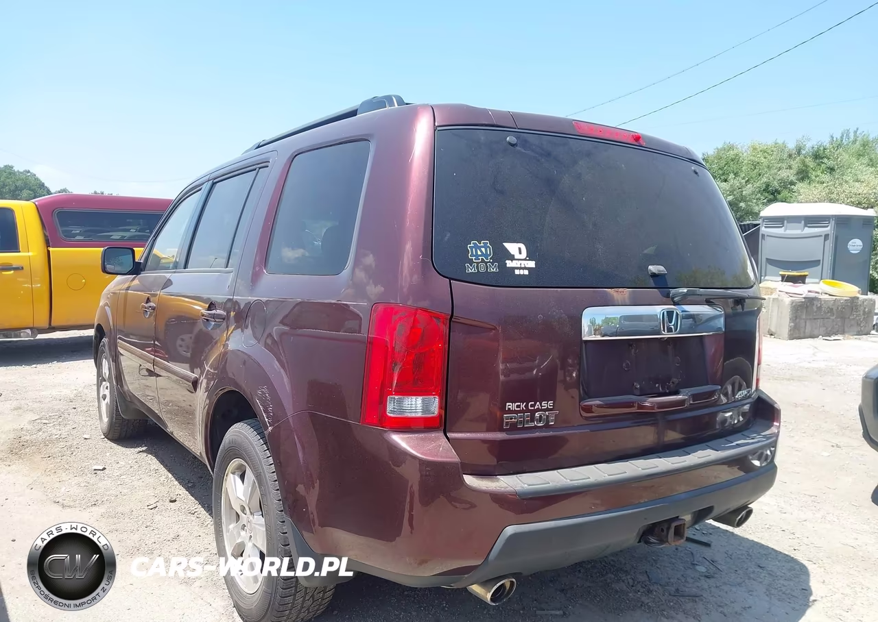 2011 Honda Pilot Ex-L VIN:5FNYF4H56BB082443 - 3