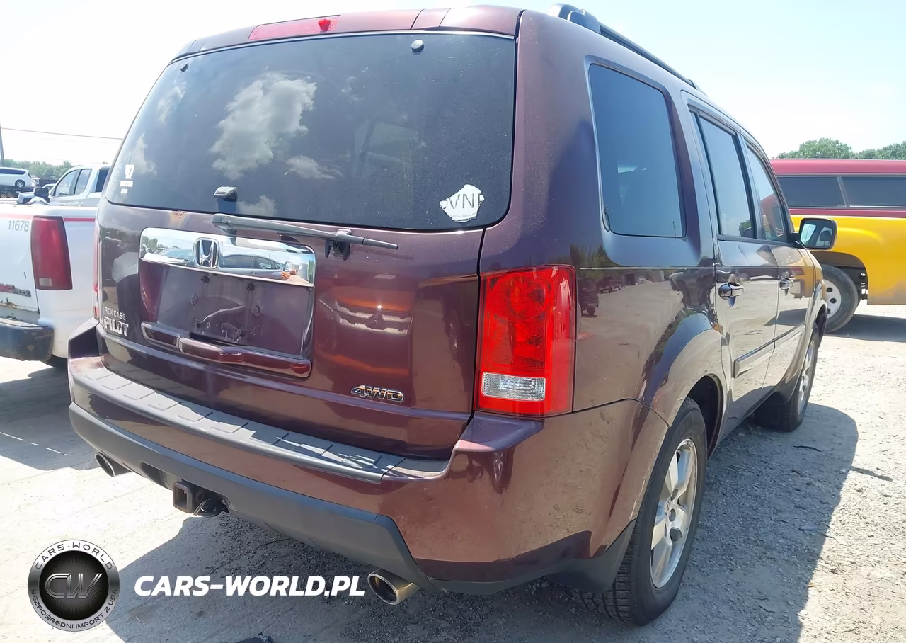 2011 Honda Pilot Ex-L VIN:5FNYF4H56BB082443 - 4