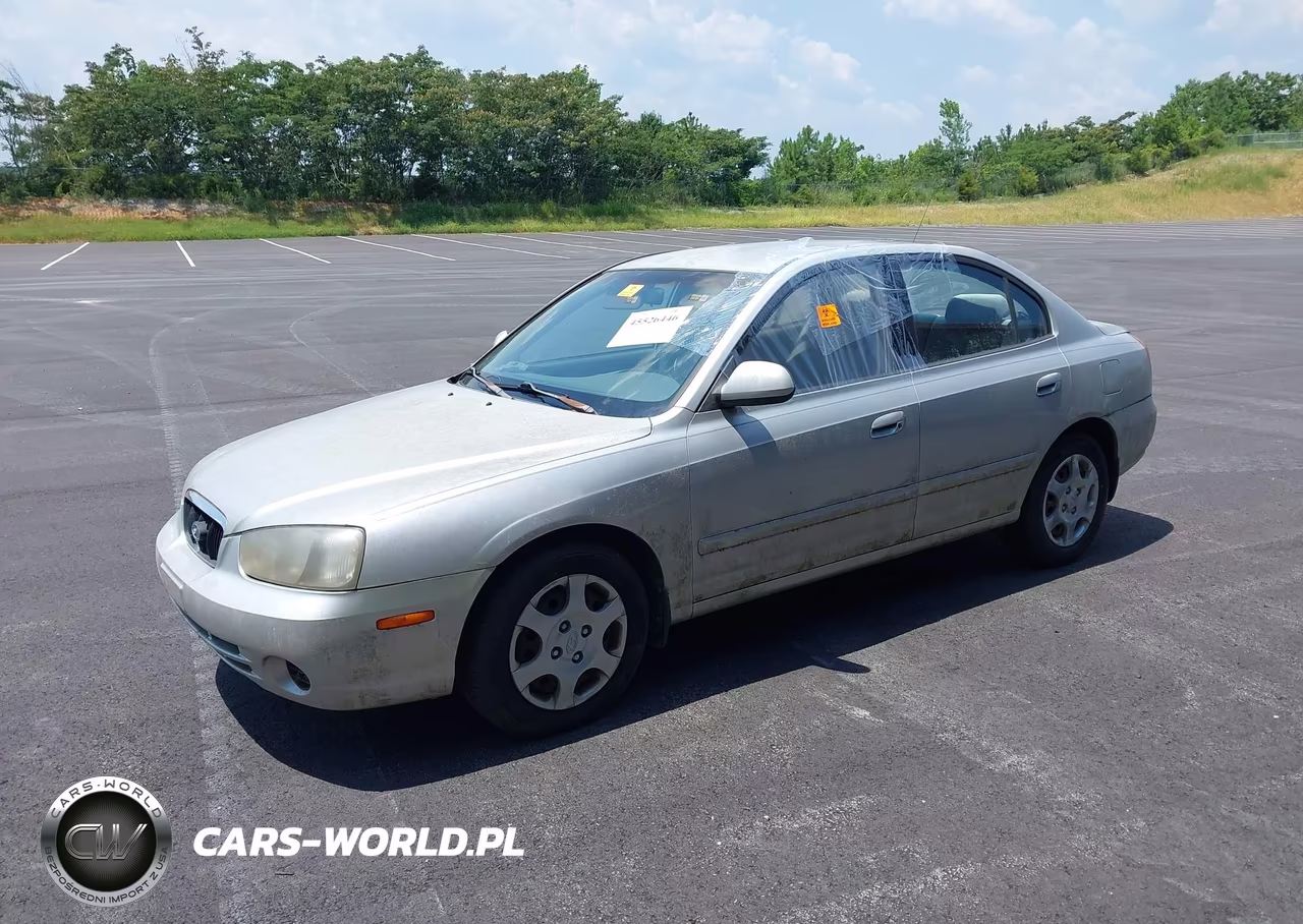 2003 Hyundai Elantra Gls-Gt VIN:KMHDN45D03U621706 - 2