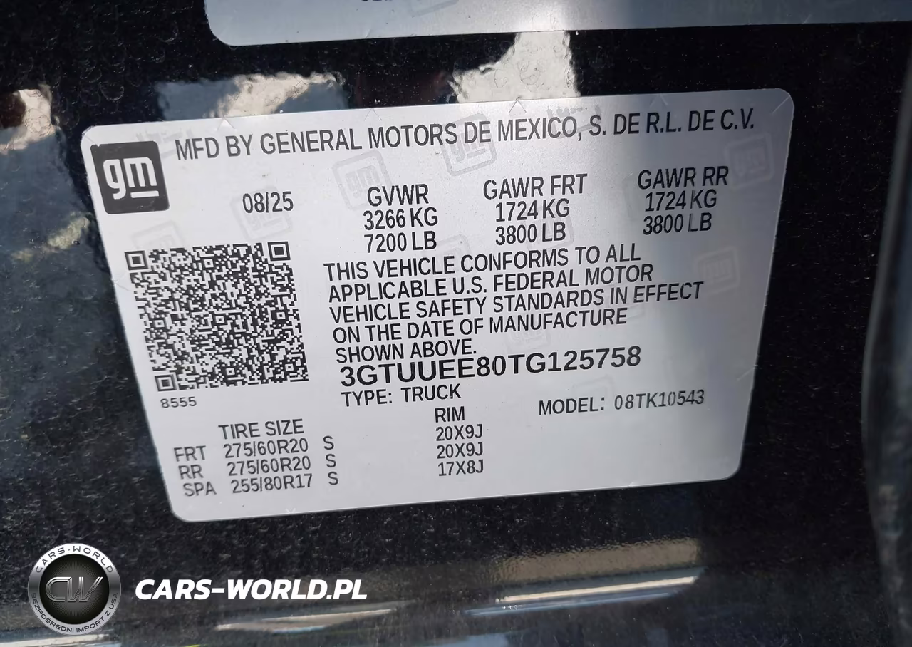 2026 GMC Sierra 1500 , Short Bed, At4, 4Wd VIN:3GTUUEE80TG125758 - 9