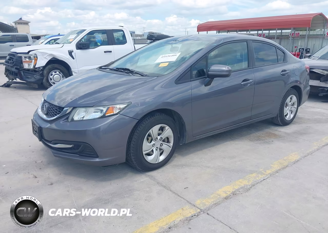 2015 Honda Civic Lx VIN:2HGFB2F50FH559315 - 2