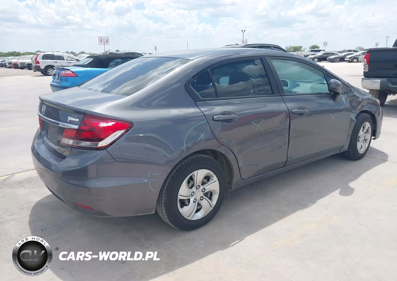 2015 Honda Civic Lx VIN:2HGFB2F50FH559315 - 4
