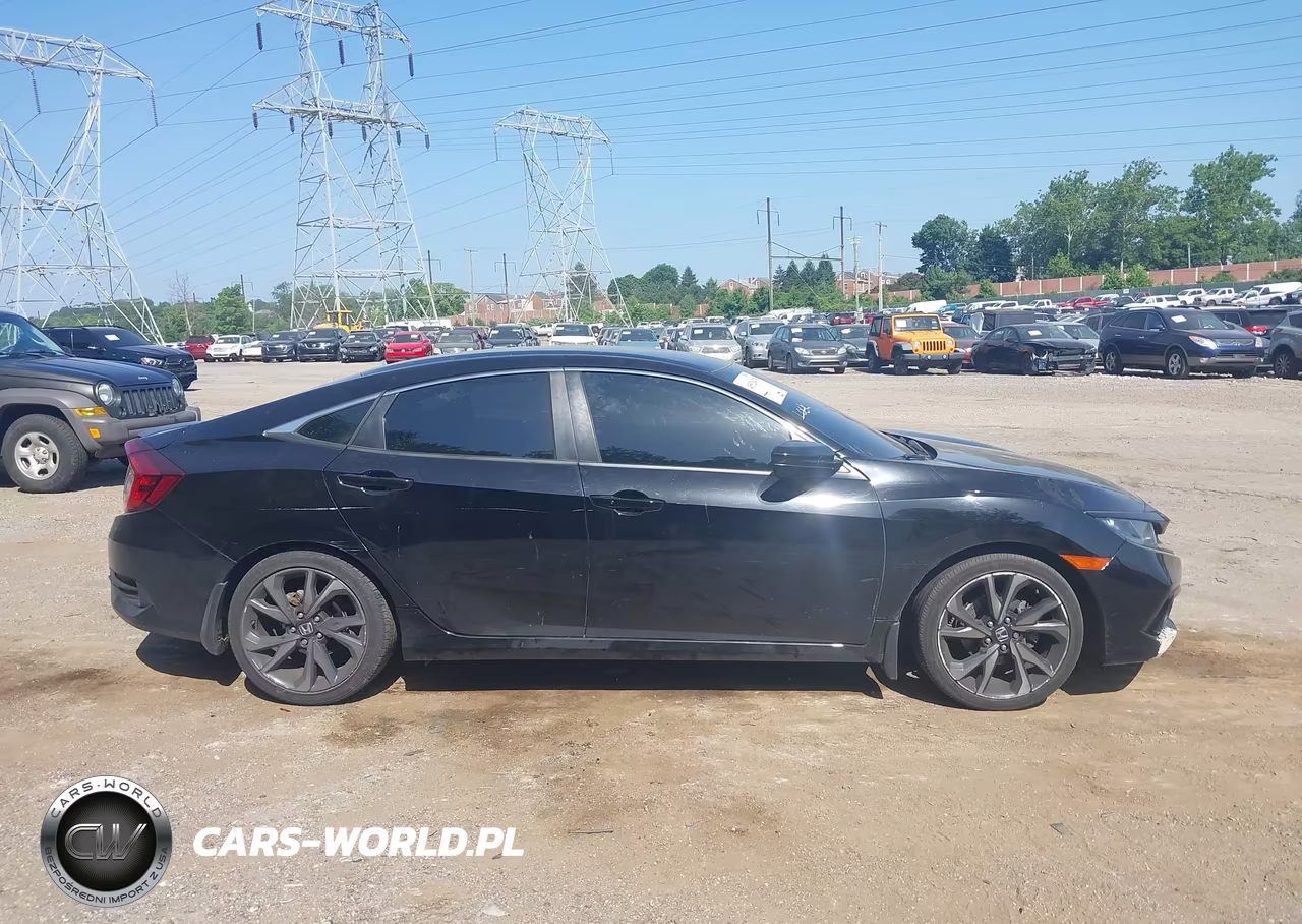 2021 Honda Civic Sport VIN:2HGFC2F8XMH538735 - 14