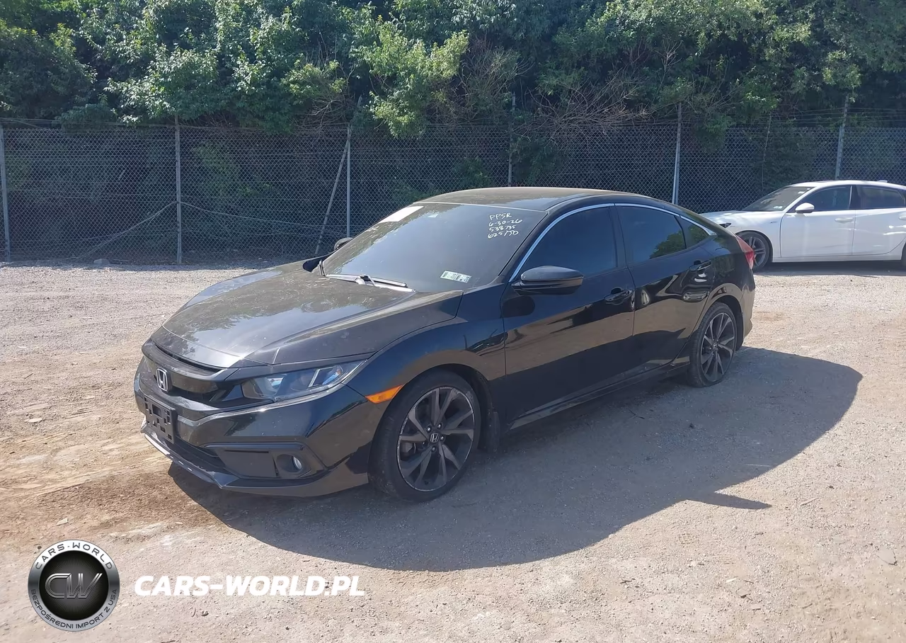 2021 Honda Civic Sport VIN:2HGFC2F8XMH538735 - 2