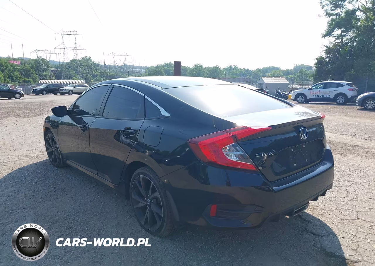 2021 Honda Civic Sport VIN:2HGFC2F8XMH538735 - 3