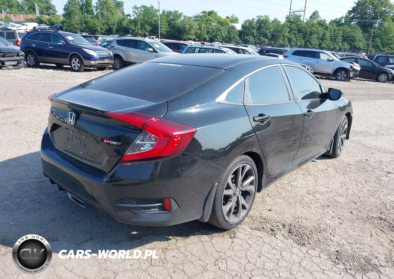 2021 Honda Civic Sport VIN:2HGFC2F8XMH538735 - 4