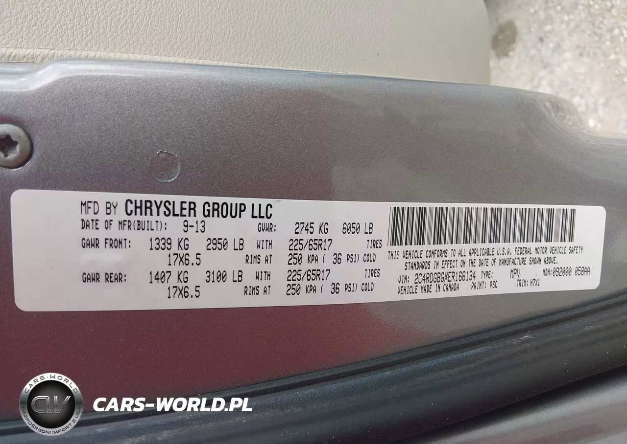 2014 Dodge Grand Caravan American Value Pkg VIN:2C4RDGBGXER166134 - 9