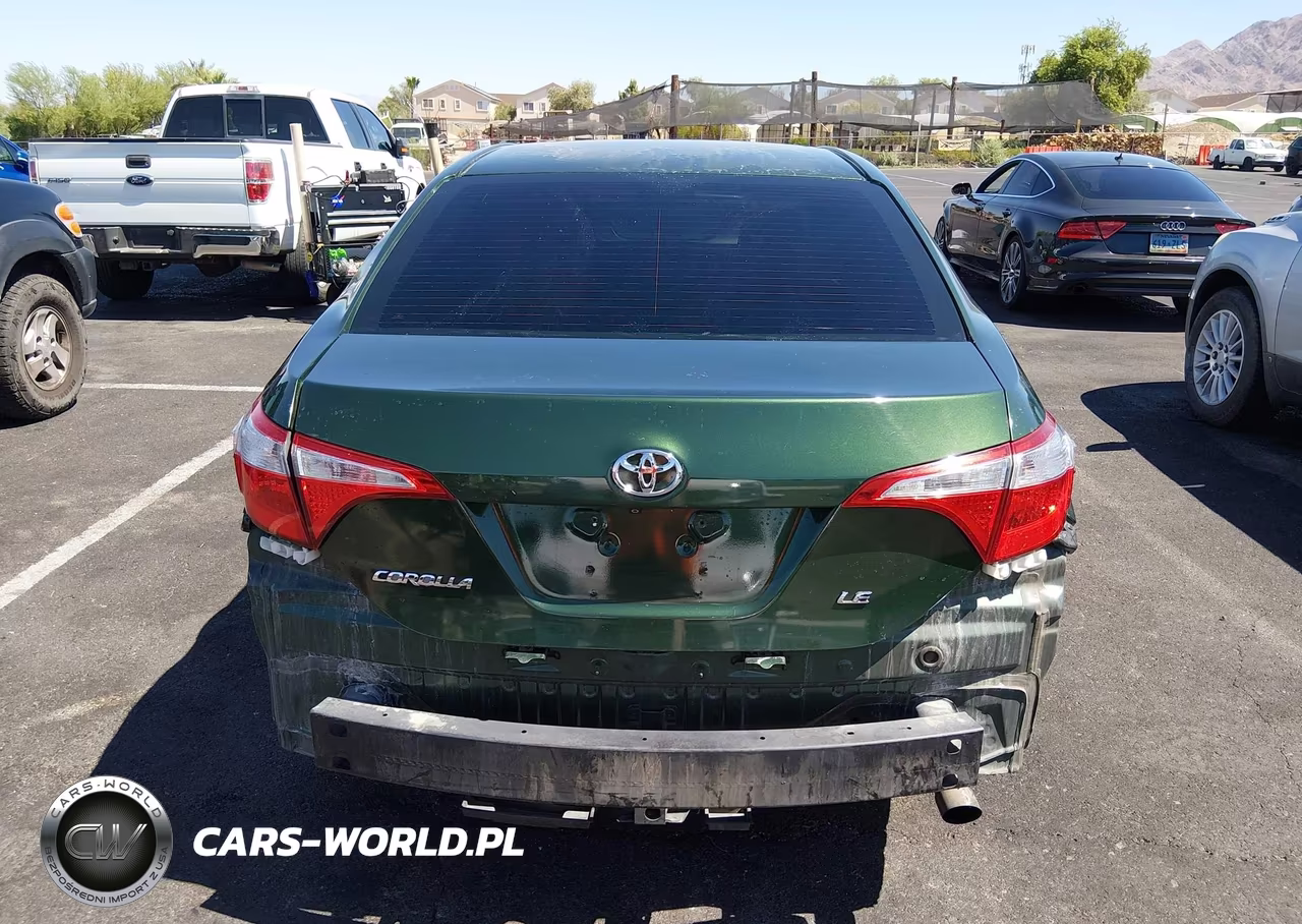 2015 Toyota Corolla Le VIN:5YFBURHEXFP193659 - 17