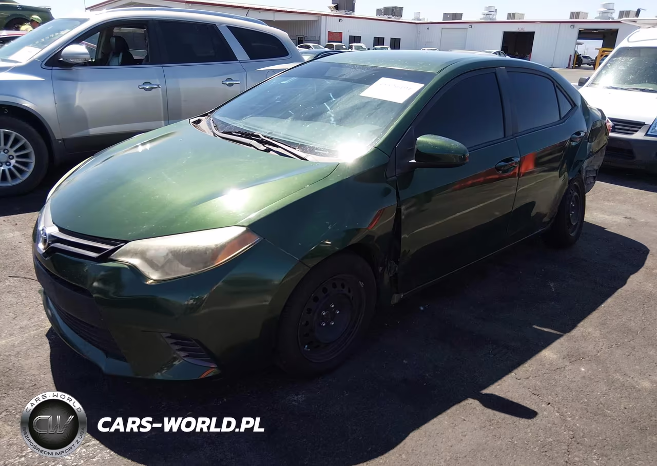 2015 Toyota Corolla Le VIN:5YFBURHEXFP193659 - 2